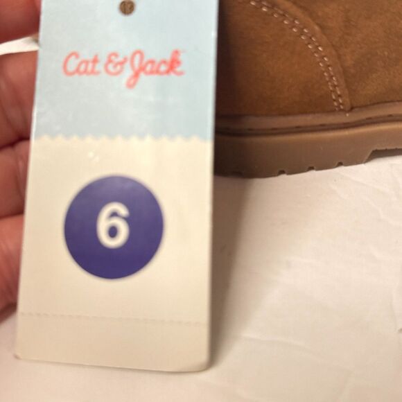 Toddler Boys Magnus Boots Cognac - Cat & Jack Size 6 NWT - Picture 9 of 9
